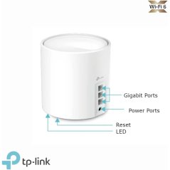 TP-Link Deco X50 3Pack AX3000 Whole Home AI-Driven Mesh Wi-Fi 6 System