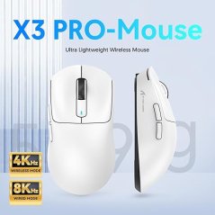اتاك شارك ماوس العاب X3 Pro بمعدل استجابة 4K/8K هرتز PixArt PAW3395