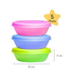 Japlo Baby Food Storage Set – BPA-Free Feeding for Kids – Sizes S/M/L