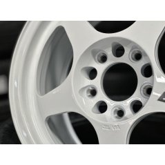 New 15X7 ET35 AOW Flow Formed Evo Rim (4 Wheel) Gloss White 5X114.3