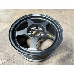 New 15X7 ET35 AOW Flow Formed Spoon Rim (4 Wheel) Matt Black 5X114.3