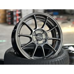 15X6.5 ET40 AOW Flow Formed TC105X Rim (4 Wheel) Gloss Gunmetal 4X100
