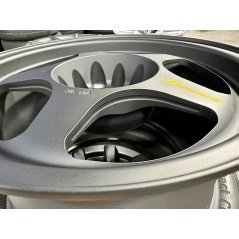 New 15X7.5 ET28 Aow Flow Formed Spoon Rim (4 Wheel) Matt Black 5X114.3