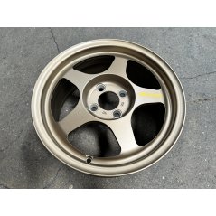 New 15X7 ET41 AOW Flow Formed Spoon Rim (4 Wheel) Gloss Gunmetal 4X100