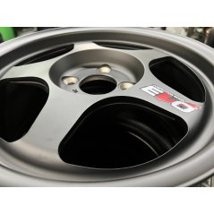 New 15X7 ET41 AOW Flow Formed Spoon Rim (4 Wheel) Matt Black 4X100