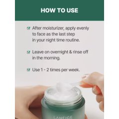 Laneige Cica Sleeping Mask for Repairing Sensitive Skin - 60ml