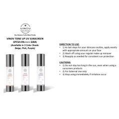 Vinov Tone Up UV Sunscreen SPF50+ PA++++ (Beige) - (50ML)