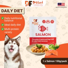 DF Dog Food Daily Diet - Salmon (1 x 150g)