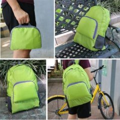 Hometech2u LIGHTWEIGHT PORTABLE BACKPACK FOLDABLE DURABLE TRAVEL HIKING BACKPACK DAYPACK FOR WOMEN/MEN(GREEN) LOAD 20L (GREEN)