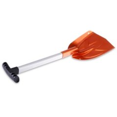 Hometech2u LS - 504 OUTDOOR FOLDABLE SNOW SHOVEL ALUMINUM HANDLE TOOL (ORANGE)