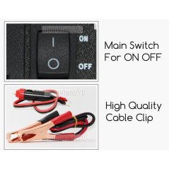 Hometech2u Lon Sam Car Power Inverter 300 Watt DC 12V to AC 220V +USB 5V
