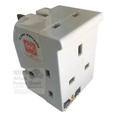 Hometech2u MK 13A Heavy Duty 3 Way Adaptor with Sirim Approved, eRomman Marketplace