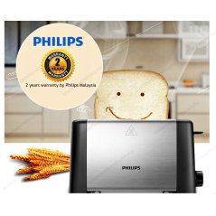 Hometech2u Philips Toaster (2 SLOTS) With High Lift  - Metal Body