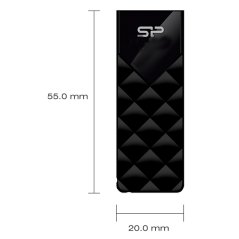 Ipohonline Silicon Power USB 2.0 SP032GBUF2U03V1K Ultima U03 32GB LED Indicator Flash Drive, eRomman Marketplace