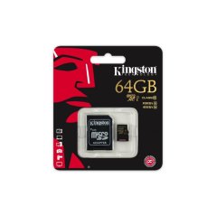 Ipohonline KINGSTON 64GB Micro SDXC Class 10 90MB/s R 45MB/s W Micro SD with Adapter SDCA10/64GB, eRomman Marketplace