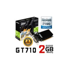 Ipohonline msi GEFORCE GT 710 2GB DDR3 64-bit Low Profile Graphic Card + Free LP Bracket Bundled, eRomman Marketplace