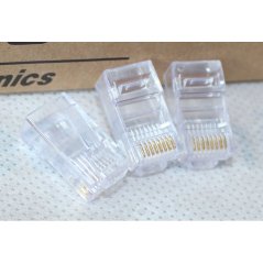 Tyco OEM AMP RJ45 Cat5 Modular Plug Network Connector (100pcs)