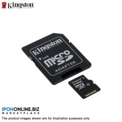 Ipohonline Kingston 64GB Micro SDHC Class 10 UHS-1 Flash Memory Card SDC10G2/64GBFR, eRomman Marketplace