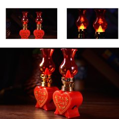 Gdeal 2pcs Chinese LED Electronic Candle Light