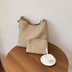 Gdeal Elegant Korean Women Casual Leisure Large Capacity PU Messenger Shoulder Bag With Pouch