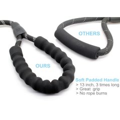 GTE Dog Leash With Padded And Threads Climbing Rope (3 Colors)