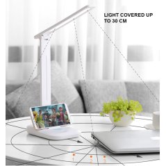 مصباح  LED جانبي مضاد للإشعاع قابل للطي بشاحن USB  لاسلكي