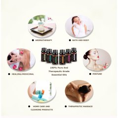 زيت طبيعي عطري ممتاز طقم من 6 قطع رقم الموديل CM-2876