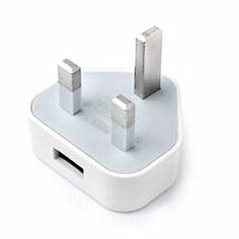 قابس محول طاقة USB بـ 3 دبابيس لإجهزة الإيباد، الايفون والسامسونج