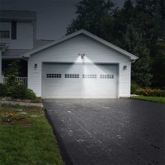 Hometech2u GP Batteries RF2.1 SAFEGUARD Motion Sensor Light LED outdoor floodlight (+ motion detector)