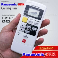 باناسونيك جهاز تحكم عن بعد بديل لمروحة السقف طراز K14Z9/F-M14F1