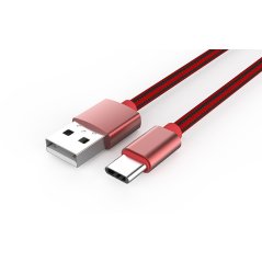 لدنيو كابل  للشحن السريع ونقل البيانات من النوع C من النايلون LS60