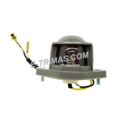 E-trimas Hino Truck Lorry License Lamp Iron Material Round Type