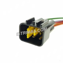 E-trimas Modenas Dinamik Kriss 120 Digital CDI Socket Connector
