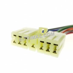 E-trimas 13 Pin Proton Iswara Headlamp Switch Socket Connector