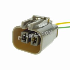 E-trimas Nissan B11 (70A) N16 N18 Alternator Plug Harness Pigtail Socket Connector
