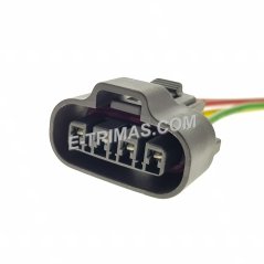 E-trimas HX-83010-FM 4 Pin Automotive Socket Connector