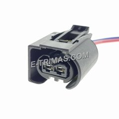 E-trimas 2 Pin Ford Alternator Generator Socket Connector