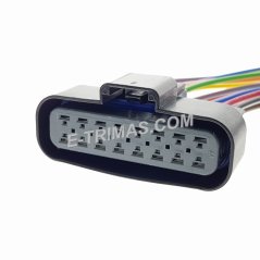 E-trimas 16 Pin Proton Exora CPS Fuse Box Socket Connector