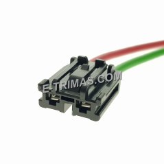 E-trimas HX-83341-FM 2 Pin Automotive Socket Connector