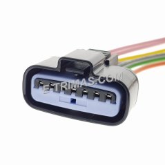 E-trimas Mitsubishi Lancer EVO Grandis Galant MAF Mass Air Flow Sensor Meter Socket Connector