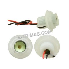 E-trimas 1141 1156 Twist Lock Bulb Holder Socket Connector BA15s (5PCS)