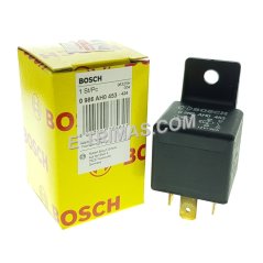 E-trimas 0986AH0453 Robert Bosch 4 Pin Automotive Mini Relay 30A 12V