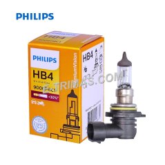 E-trimas Philips Halogen Bulb Headlight H1/H3/H4/H7/H11/HB3/HB4