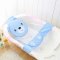 Gdeal Newly Baby Bathtub Net Cartoon Bear Infant Bath Tub Mesh Seat Support Bath Seat Adjustable Bathtub Security Seat