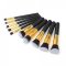 Gdeal 10pcs Makeup Brush Gold Black CM-2818