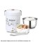 iHome Couple Traveling Electric Lunch Box 1.1L Mini Rice Cooker (White)