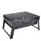 Gdeal BBQ Home Barbecue 3-5 People Outdoor Full set Portable Thick Folding Barbecue Shelf Tool
