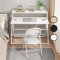 GTE Foldable Writing Computer Desk Student Table Simple Bedroom Study