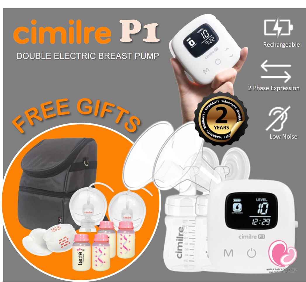 Buy Cimilre P1 Rechargeable Double Electric Breast Pump eRomman