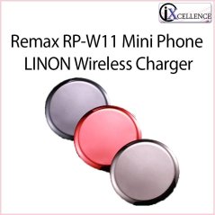 ريماكس شاحن لاسلكي لينون ميني للهاتف طراز RP-W11